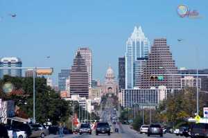 A view of downtown Austin